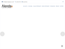 Tablet Screenshot of alendapanjur.com